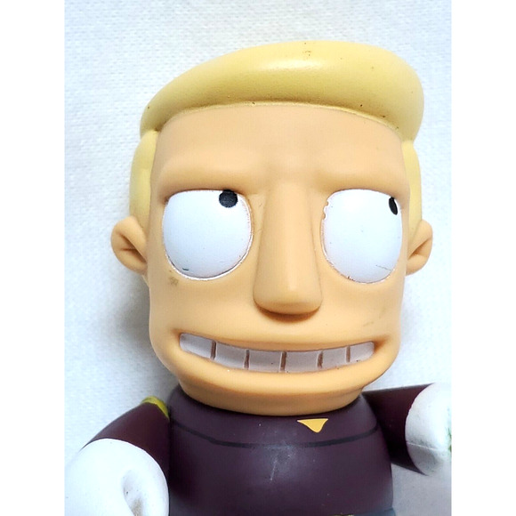Kidrobot Futurama Zapp Brannigan Series 1 Collectible 3 Inch Vinyl Figure 2009 - Picture 8 of 8